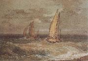 Joseph Mallord William Turner Two Fisher oil painting artist